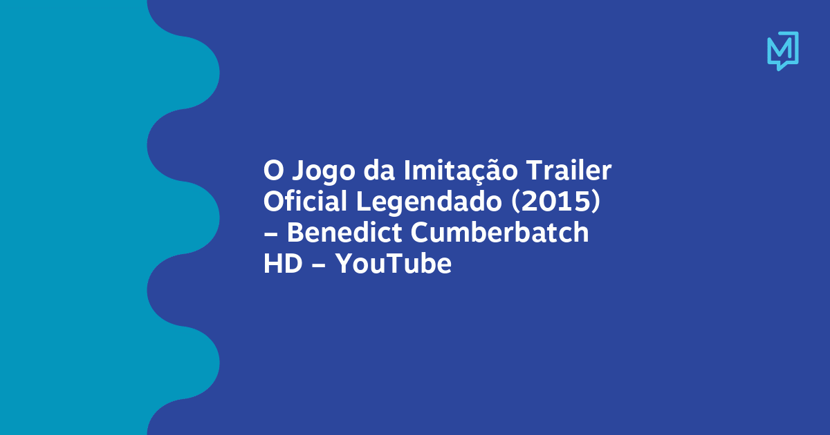 O JOGO DA IMITAÇÃO Trailer PT 